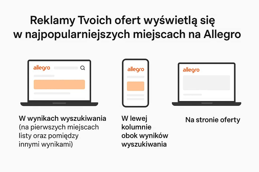 Reklamy ofert w Allegro