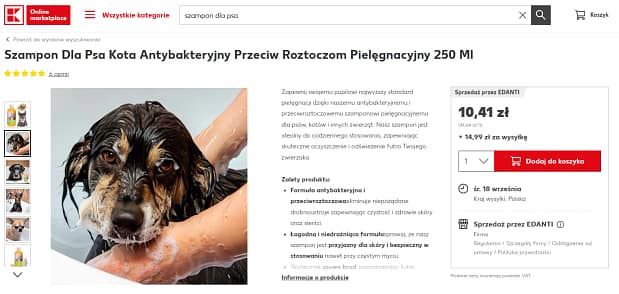 karta produktowa kaufland polska sklep online
