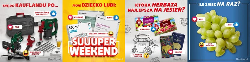 reklama kaufland na Facebook